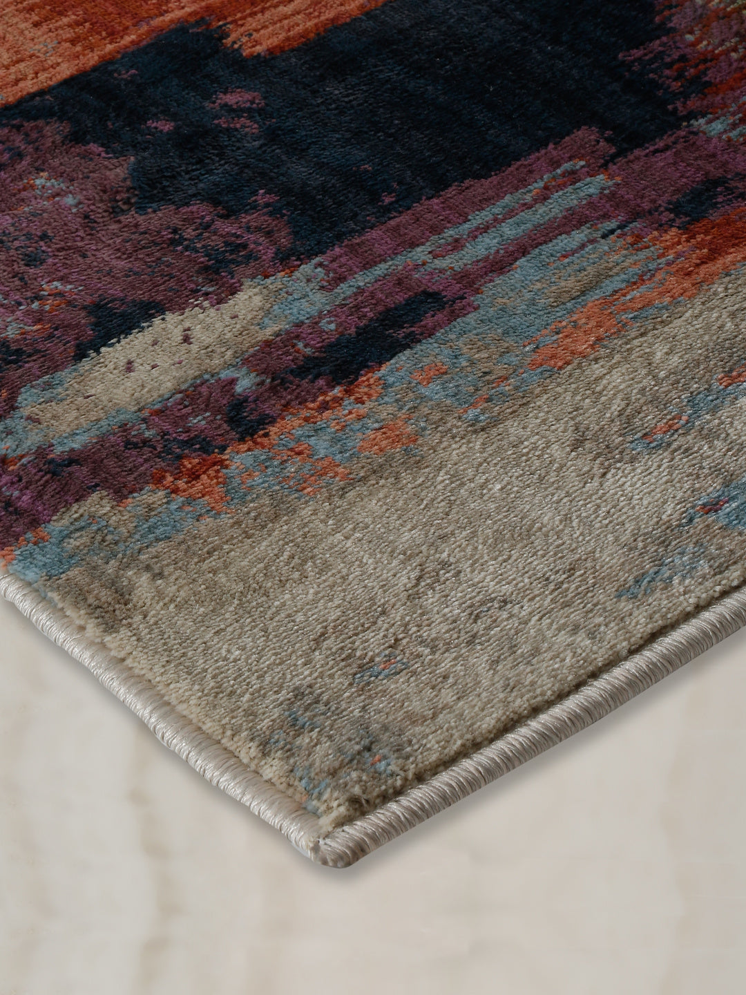 Abstract Multicolor Rug