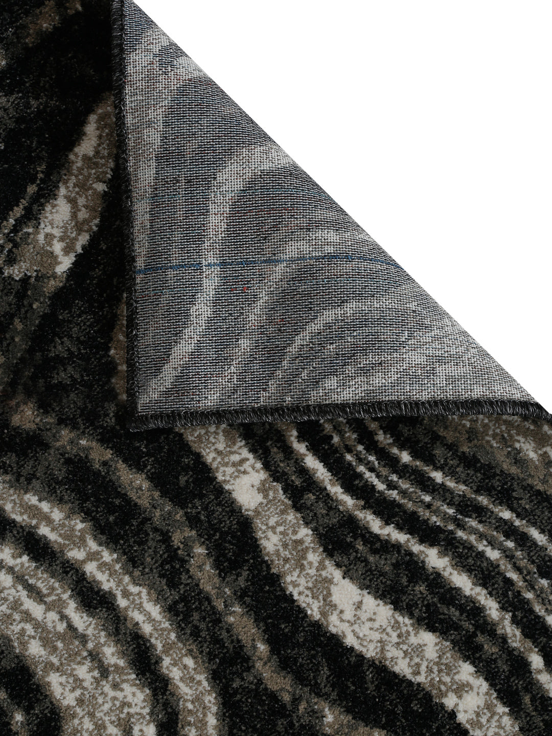 Abstract Grey Rug
